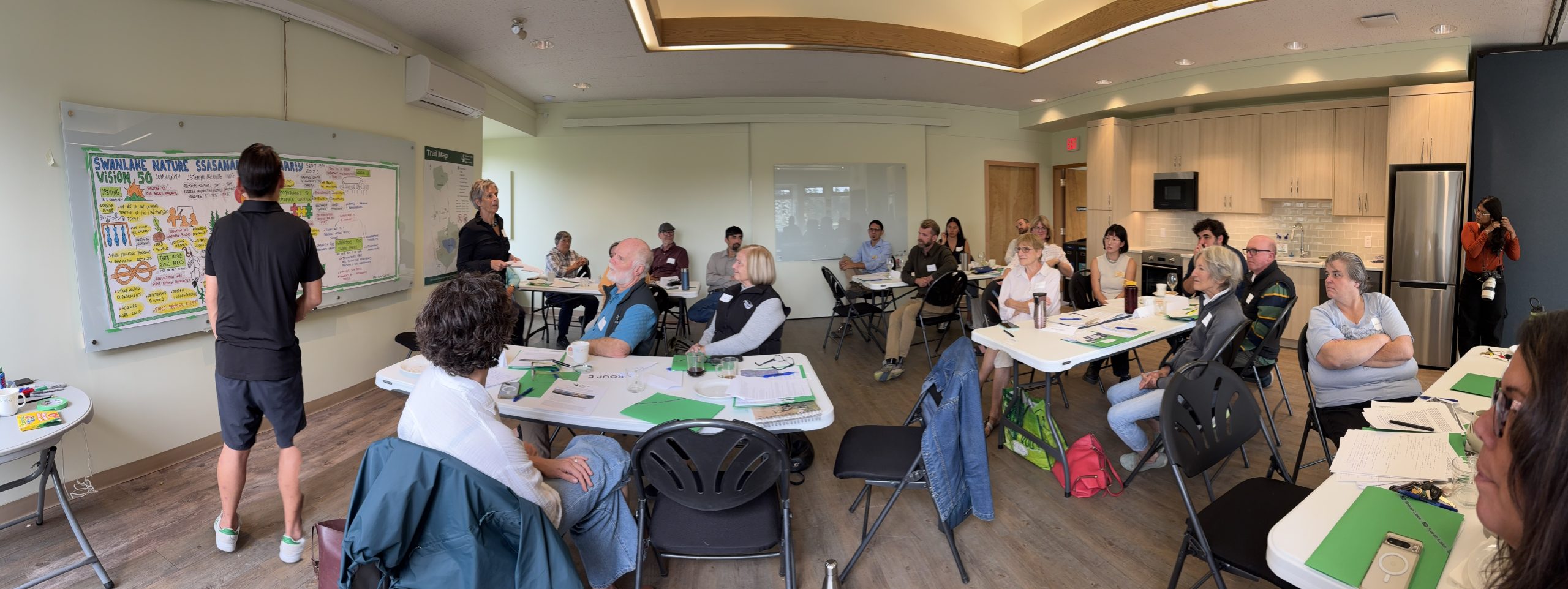 Panorama - Meeting with breakout tables (40 ppl)